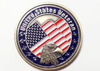 Militaire van de Medaillesverenigde staten van Douanesporten de Veteraanstijl met Eagle-Symbool