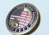 Militaire van de Medaillesverenigde staten van Douanesporten de Veteraanstijl met Eagle-Symbool