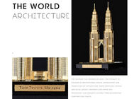 Beroemde de Decoratieambachten van het de Bouwhuis, Herinneringen van het de Torentoerisme van Maleisië de Tweeling