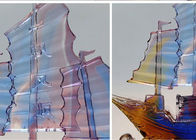 De Bureaudecoratie kleurde Glansambachten, de Chinese Versiering van de Stijl Varende Boot