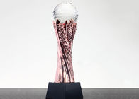 De Trofeekop van de douanehars met Kristallen bol voor Voetbalbeëindigen - Jaartoekenning