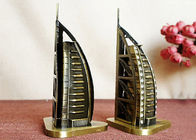 Brons Geplateerd DIY-Ambachtgiften Wereldberoemd de Bouwmodel van Burj-Al Arabisch Hotel