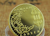 3D Opgeheven Gebakken Email Militaire Medaille, Arabisch Cultuur Herdenkings Gouden Muntstuk